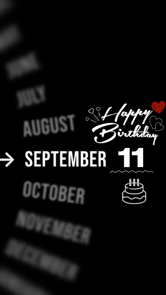 birthday 11 septembr