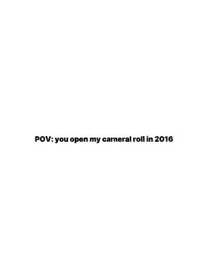 CAMERA ROLL NOONG 2016