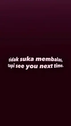 tidak suka membalas