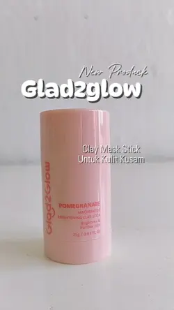 glad2glow clay mask