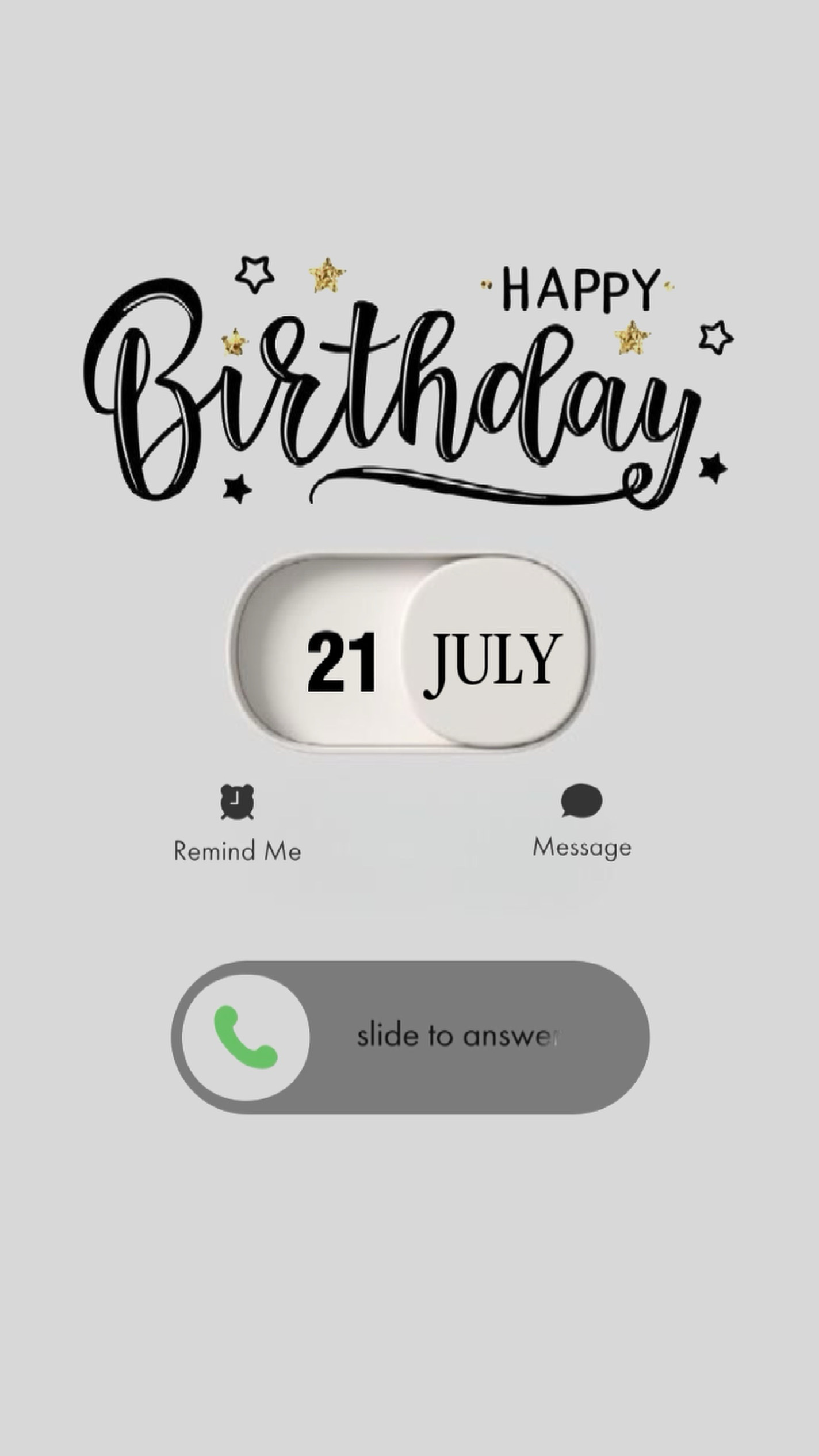 CUMPLEAÑOS 21 DE JULIO