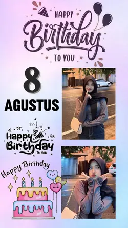 8 Agustus Ultah 