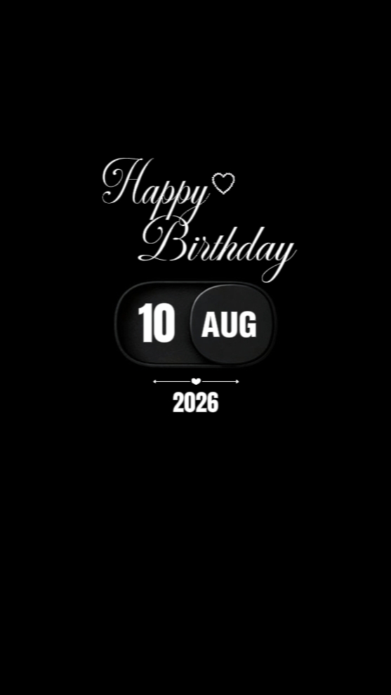 FELIZ CUMPLEAÑOS 10 DE AGOSTO DE 2026