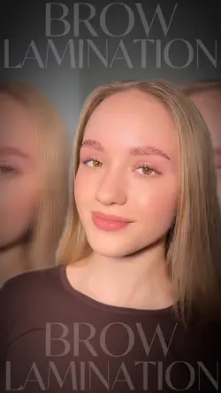 Brow lamination