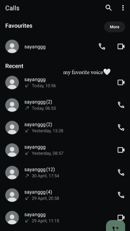 Minha voz favorita 