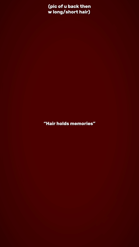 El cabello guarda recuerdos
