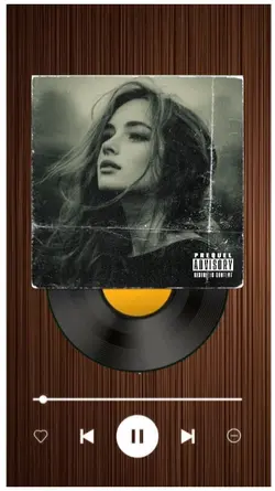 Cover vinyl record