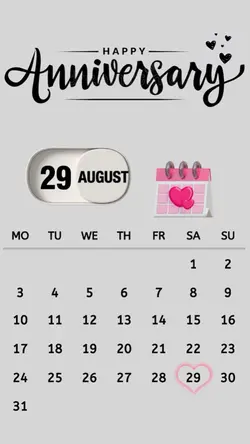 Anniversary 29August