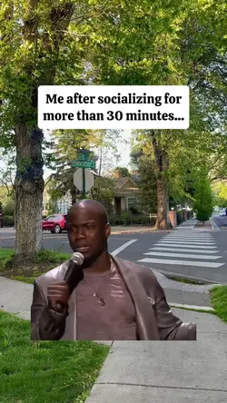 me after socializing