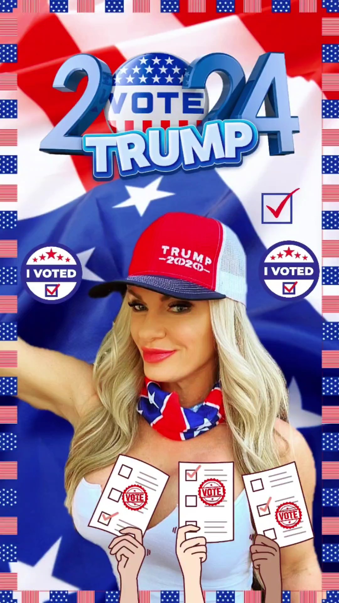 Saya memilih Trump awal 