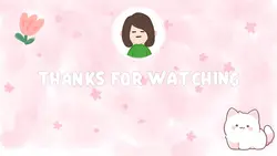 Cute Pink Outro YT