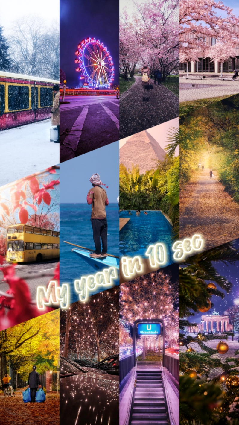My year in 10 sec