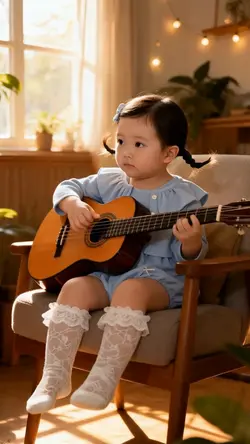 Baby guitar