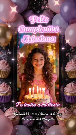 Cumpleaños de niña