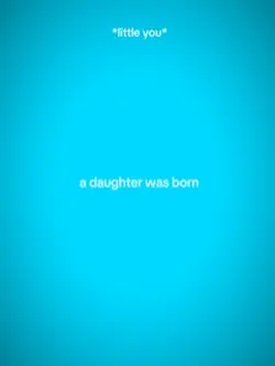 a daughter was bor