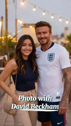 Photo with Beckham 