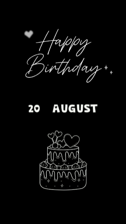 20 AUGUST BIRTHDAY 