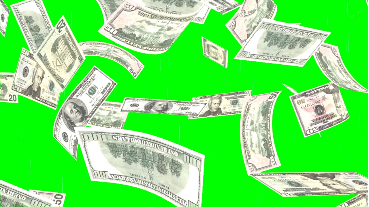 Plantilla de dinero