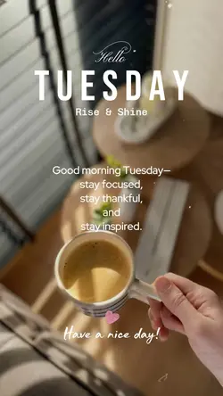 Hello Tuesday ❤️