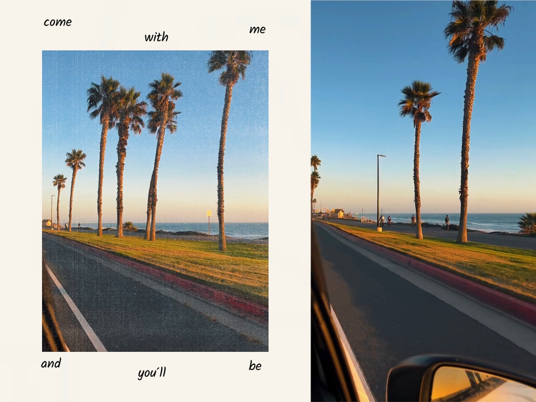 Come with me and...