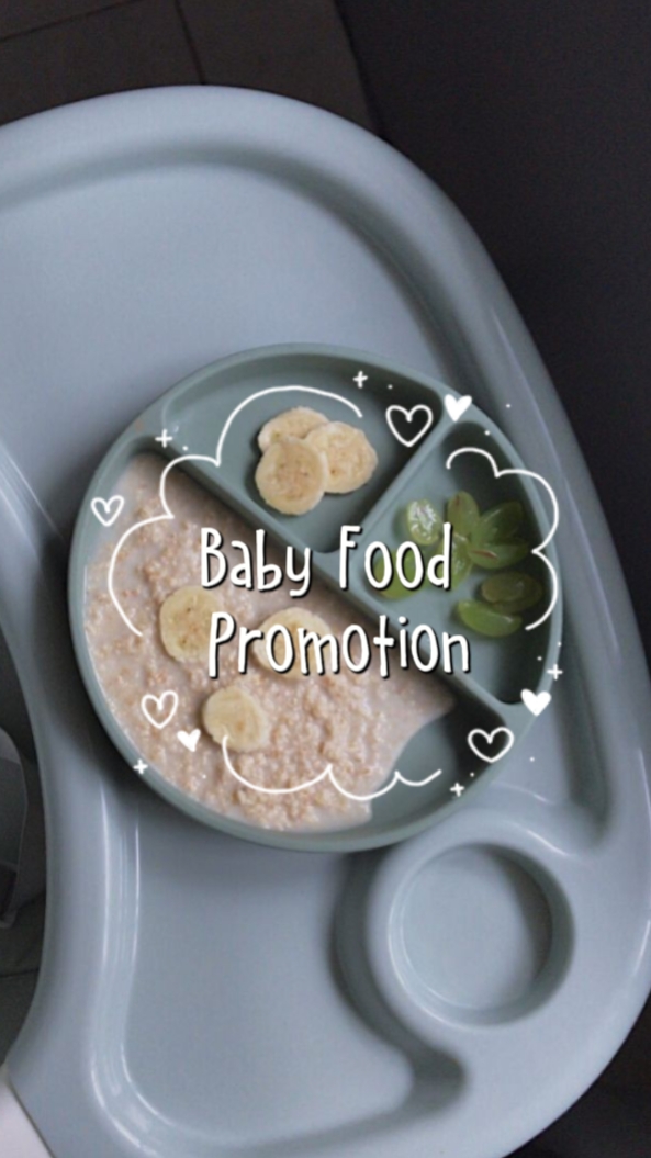 Promoção de Comida para Bebê 