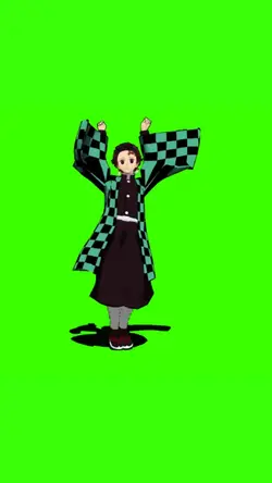 tanjiro dance meow