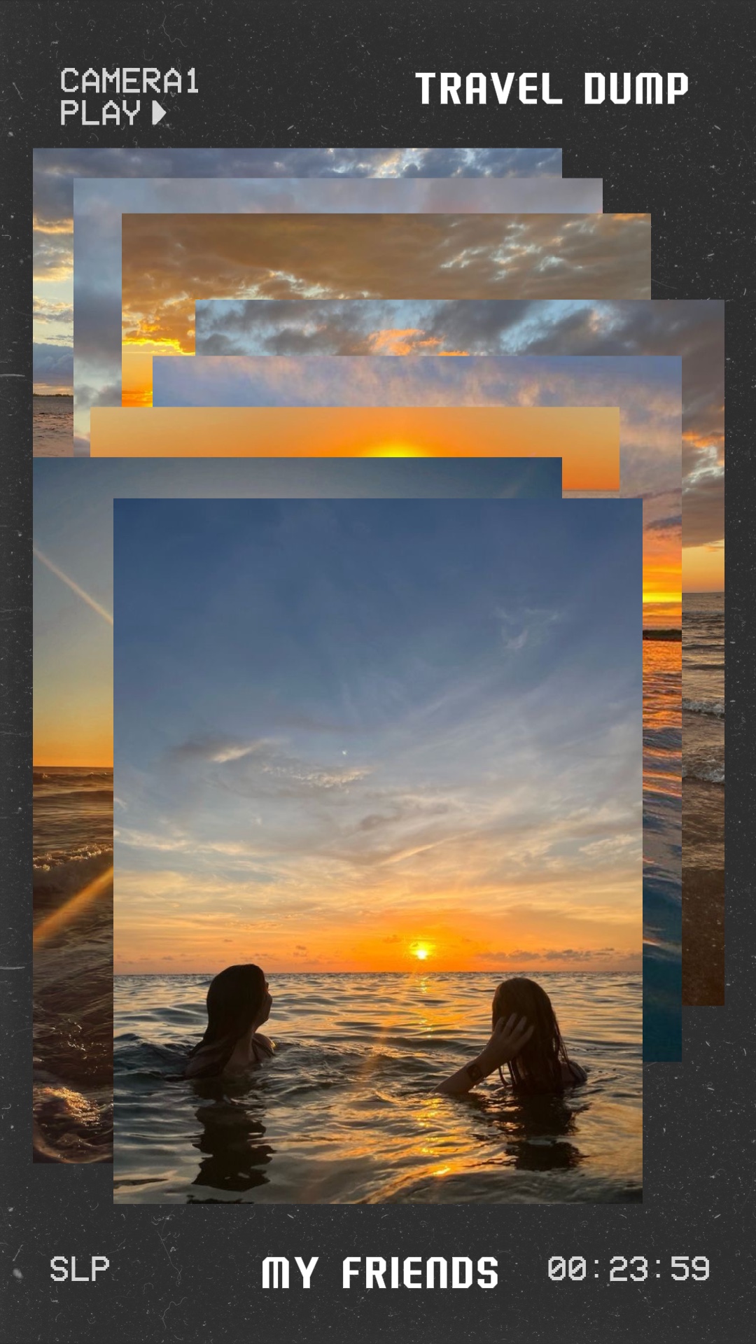 Plage avec mon ami