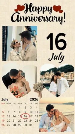 Anniversary 16 July 