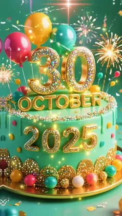 Birthday 30 oct 2025