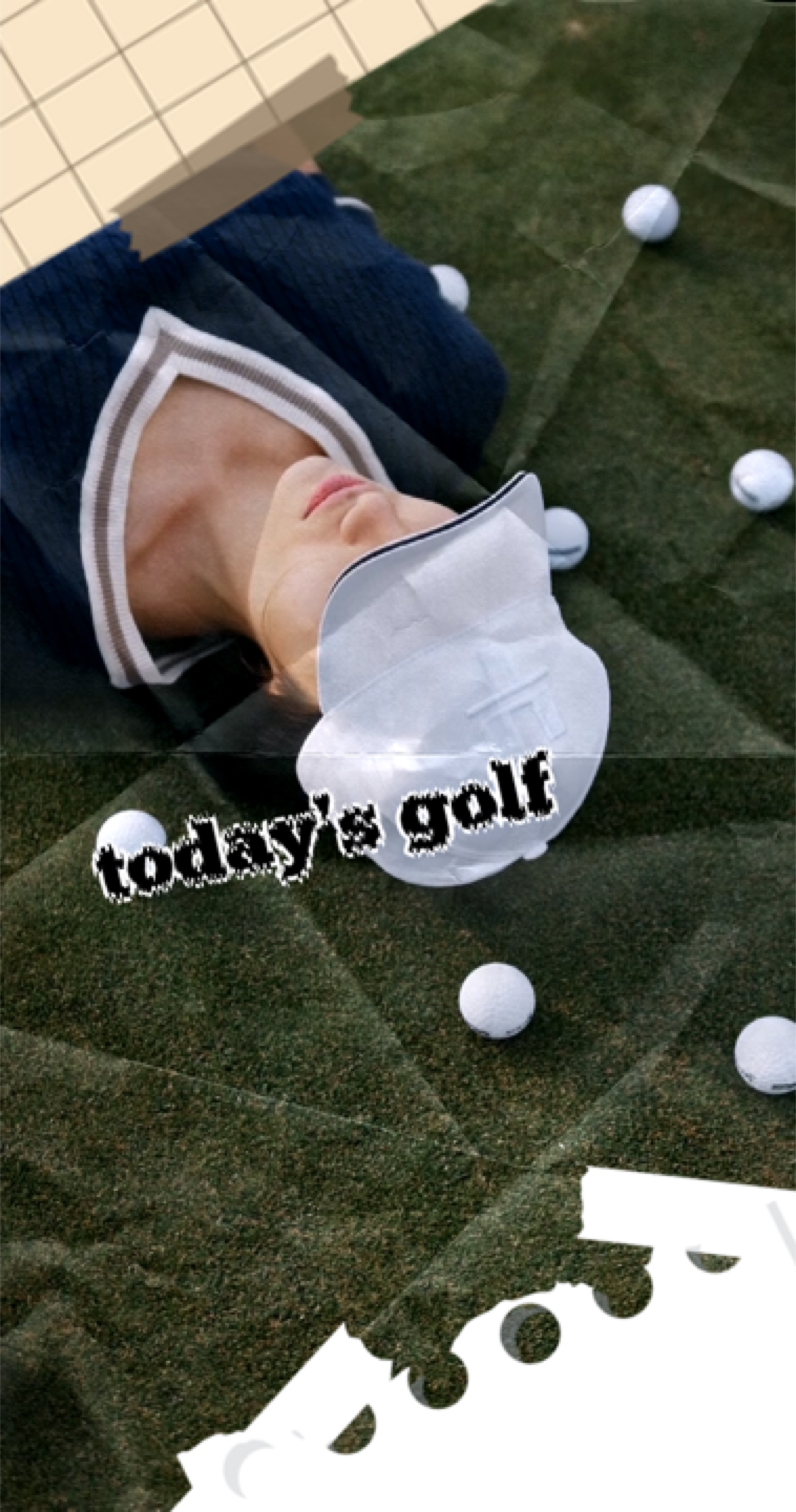 Golf polaroid love