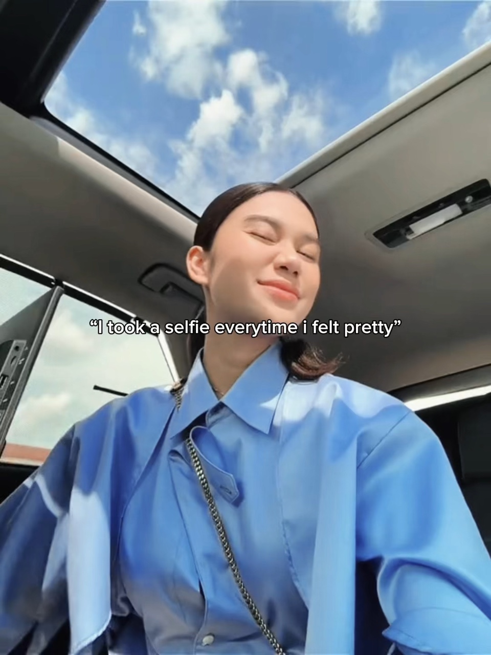 nag selfie ako 