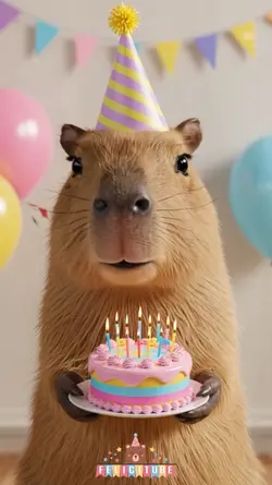 Cumple Capibara