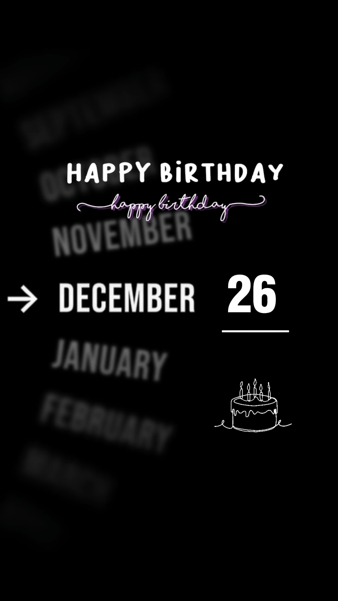 hbd 26 décembre