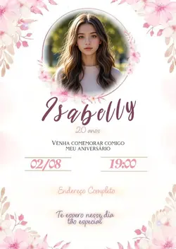 Convite Aniversário 