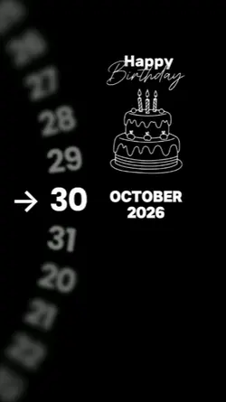 HBD 30 October