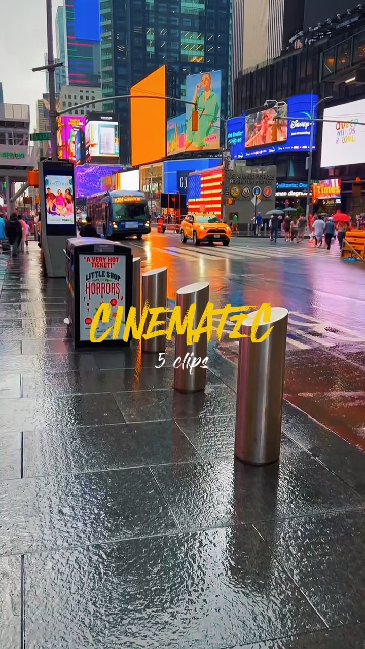 5 clips cinematic