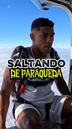 saltando de paraqued