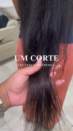 Um corte de cabelo