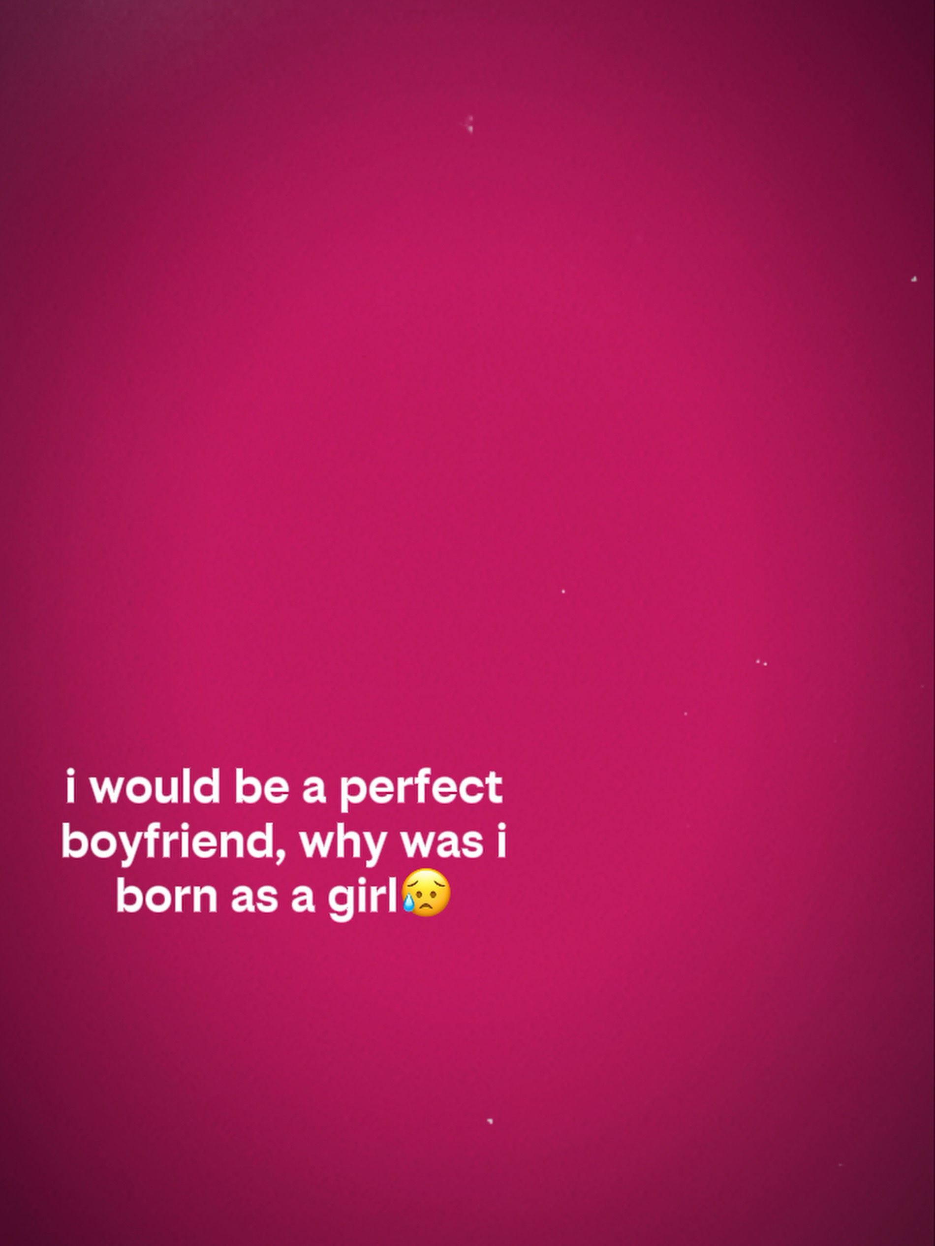 why i was born girl