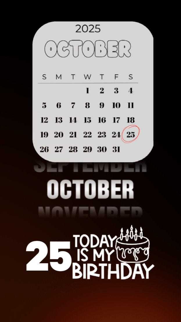 Hbd 25 Oct. 2025