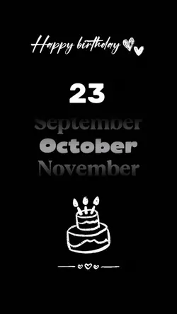 Birthday 23 october 