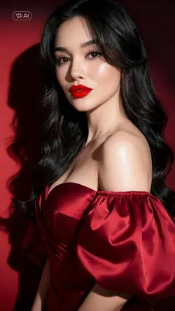 red photoshoot AI