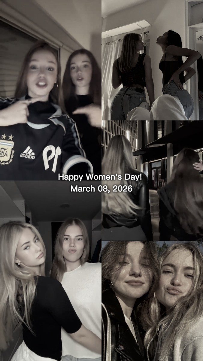 Feliz dia da mulher 