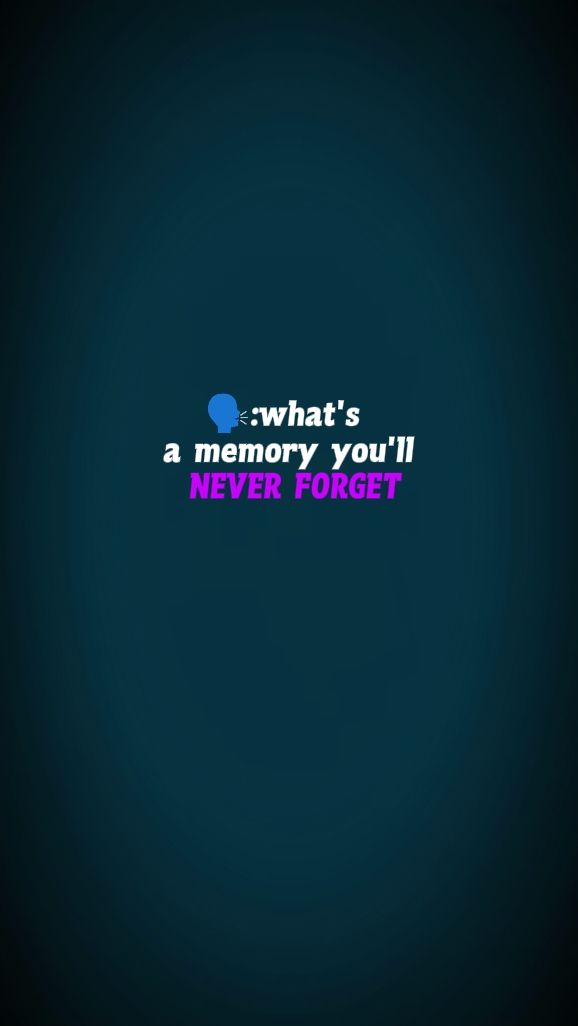 Never forget