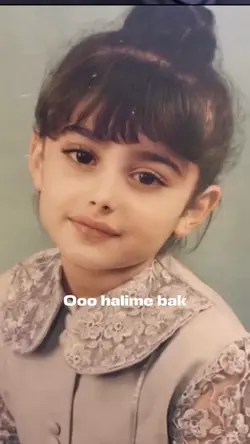Oooo halime bak 
