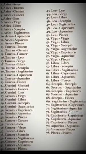 star signs ⭐️ 