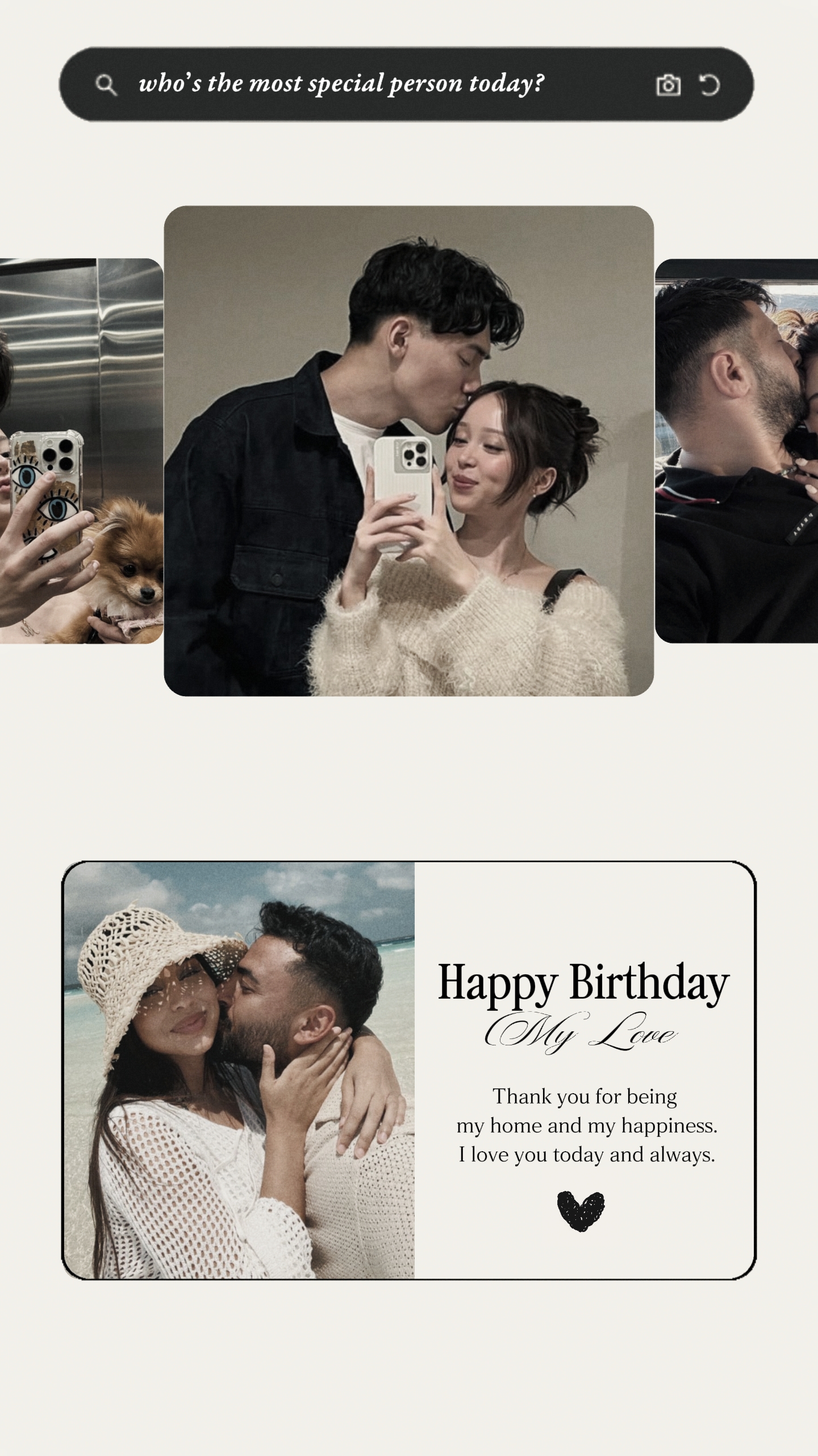 BIRTHDAY MY LOVE 