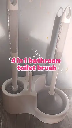 4 in 1 toilet brush 