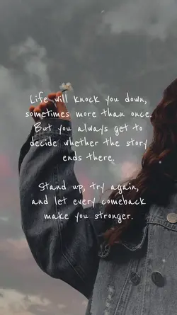 stand up, try again