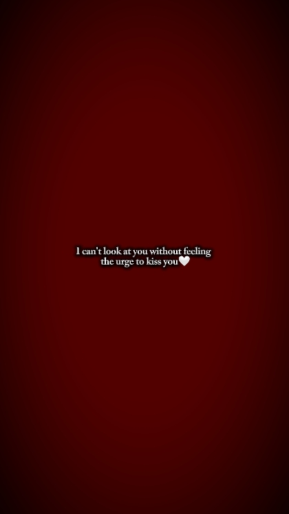 kissing you 
